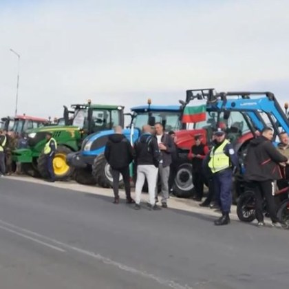 Протест на фермери на граничния пункт Илинден с Гърция Недоволните