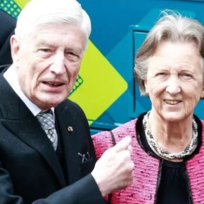 Бившият министър председател на Нидерландия Дрис ван Агт и съпругата му