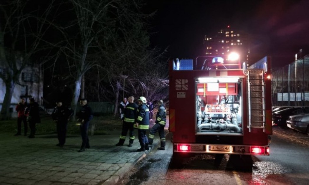 Пожар в Центъра за психично здраве в Бургас