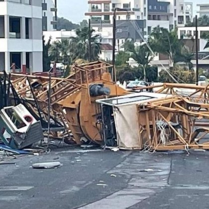 Торнадо удари Кипър в ранните часове днес в 3 20 ч