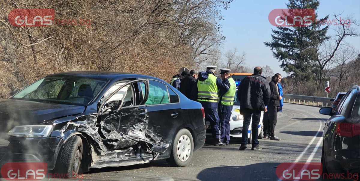 Жена е пострадала при катастрофа на пътя София  -Перник.Както съобщихме