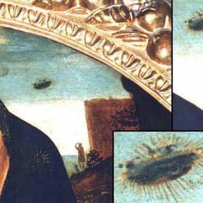 Класическите картини през цялата история намекват за мистериозни небесни явления
