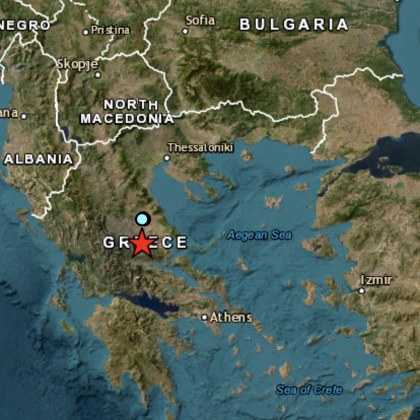 Земетресение от 4 по Рихтер разлюля централната част на Гърция Трусът