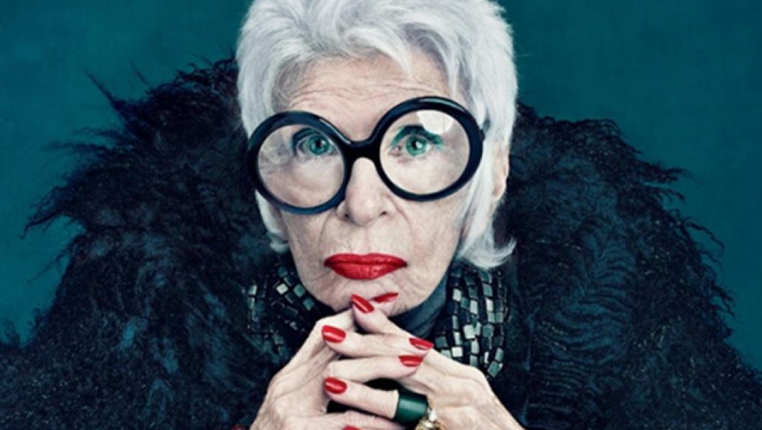 На 102 години почина модната икона Айрис Апфел