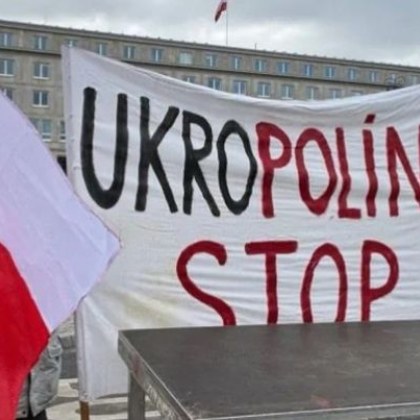 Полските фермери които започнаха мащабен протест в центъра на столицата в
