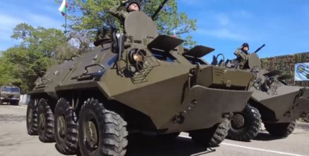 Военна техника излиза  по пътищата на България