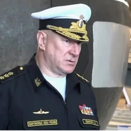 Главнокомандващият ВМФ на Русия Николай Евменов подаде оставка  За временно изпълняващ