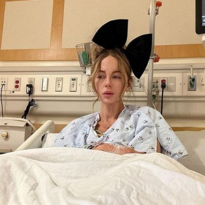 Кейт Бекинсейл сподели че е хоспитализирана Звездата публикува слайдшоу в Instagram в понеделник