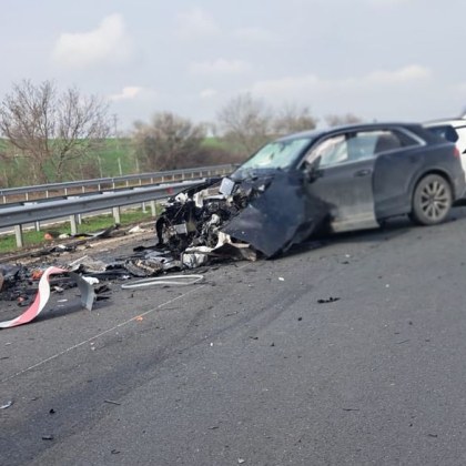 Катастрофа е станала днес на автомагистрала Хемус в района на