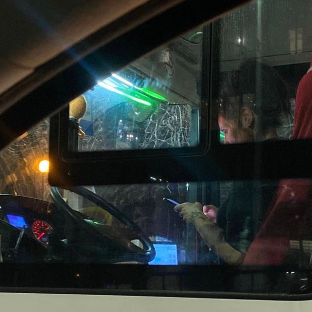 Шофьорка с телефон зад волана на рейс в Пловдив ВИДЕО+СНИМКИ