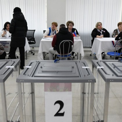 ЦИК на Русия обяви избирателната активност на президентските избори Според