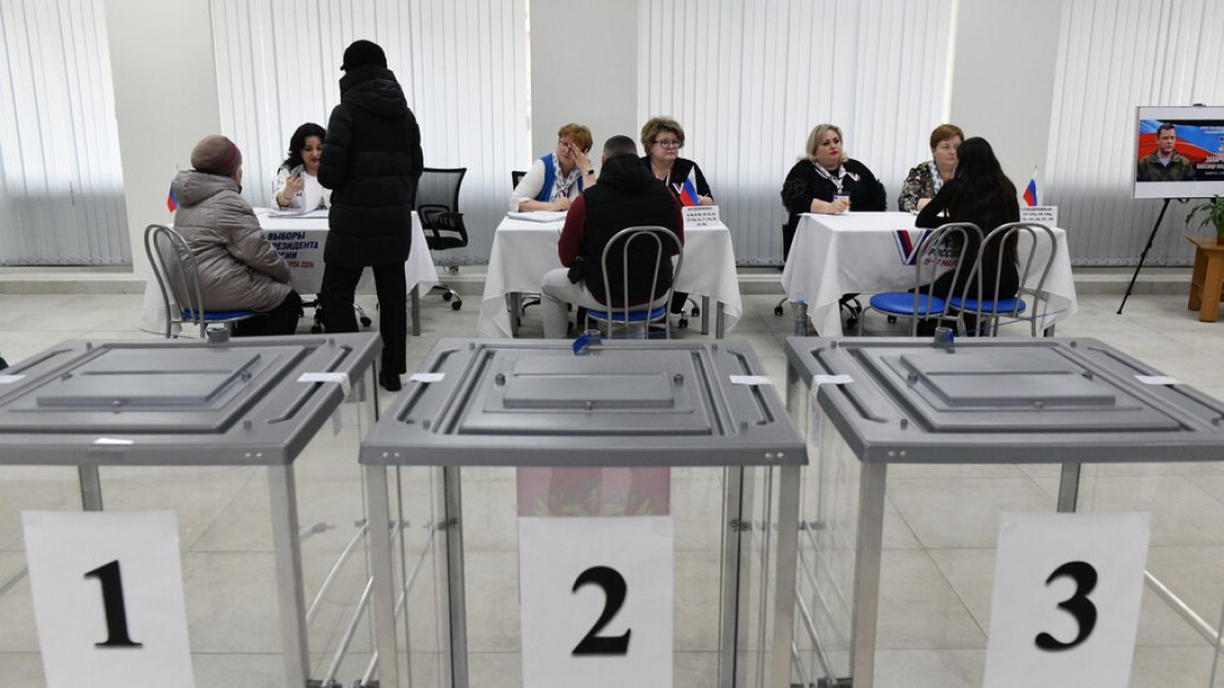Руската ЦИК обяви избирателната активност на президентските избори