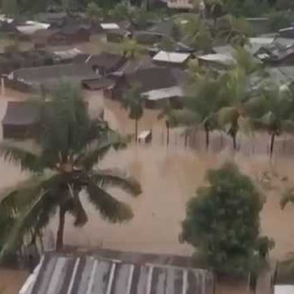 Тропически циклон връхлетя Мадагаскар Според съобщение на Националната служба за