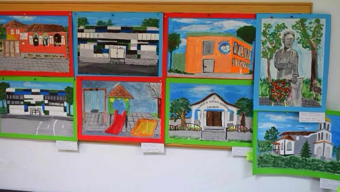 Детски рисунки участват в благотворителна изложба в подкрепа на талантите на Община Марица