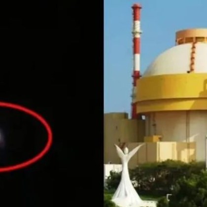 Атомната електроцентрала Куданкулам в Тируневели в Индия изглежда се е