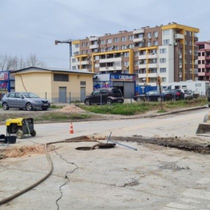 Кръстовището на бул Александър Стамболийски с ул Никола Димков и