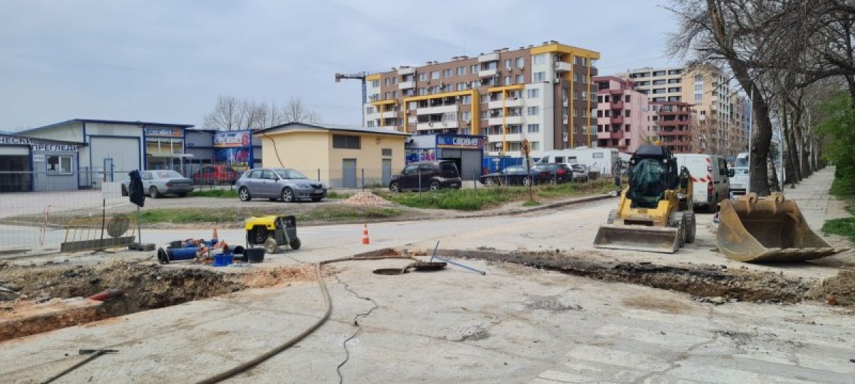 Затварят кръстовище в Пловдив