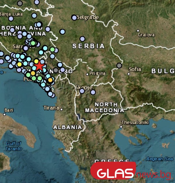 Балканите пак се разтресоха, земетресението се усети в шест държави