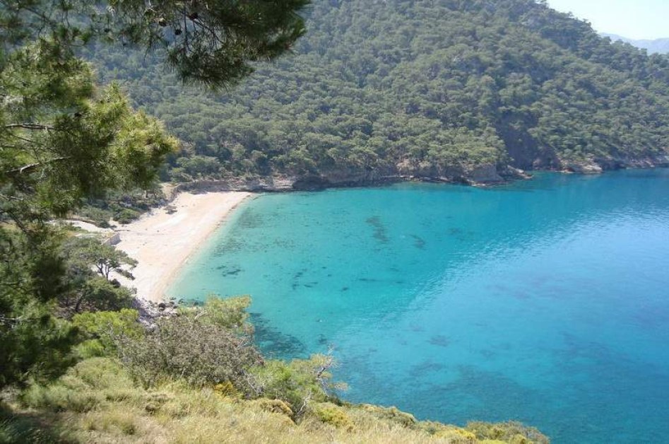 Вижте един от най-красивите плажове в Турция