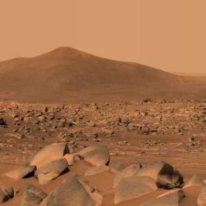 Ръждивочервената повърхност на Марс може и да му е дала