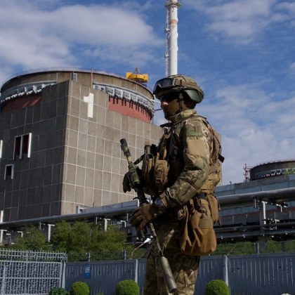 Украински дрон удари шести блок на АЕЦ „Запорожие