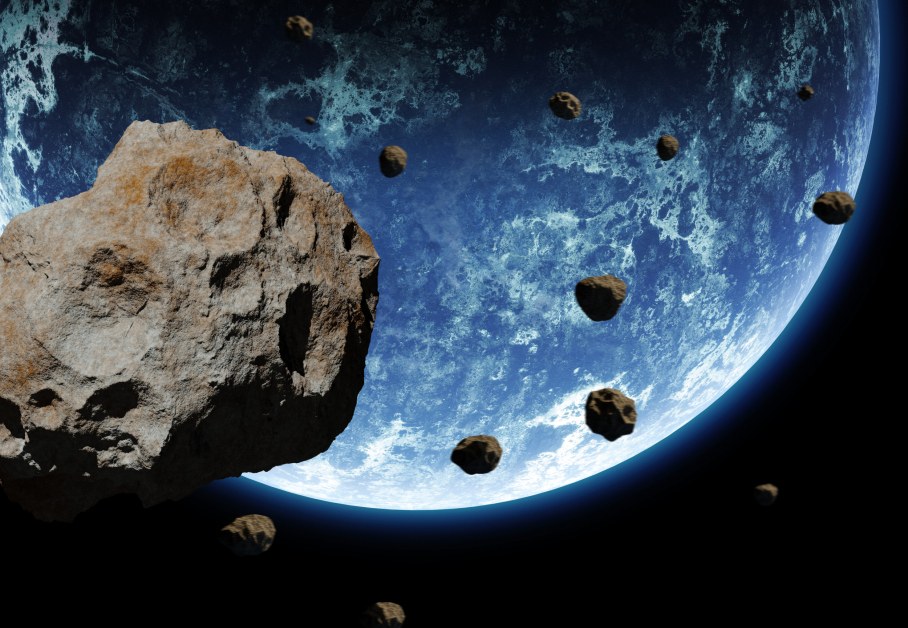 Снимка: Голям астероид преминава край Земята днес