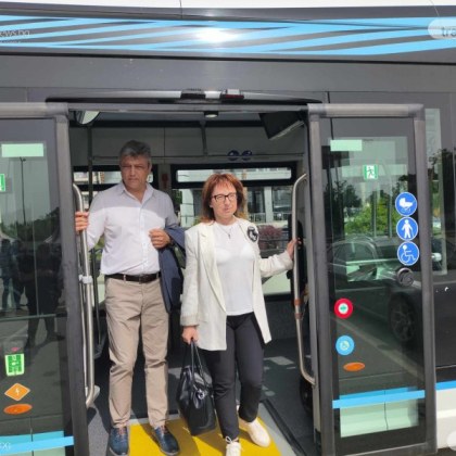 12 метровият електрически автобус Ивеко който може да изминава межди