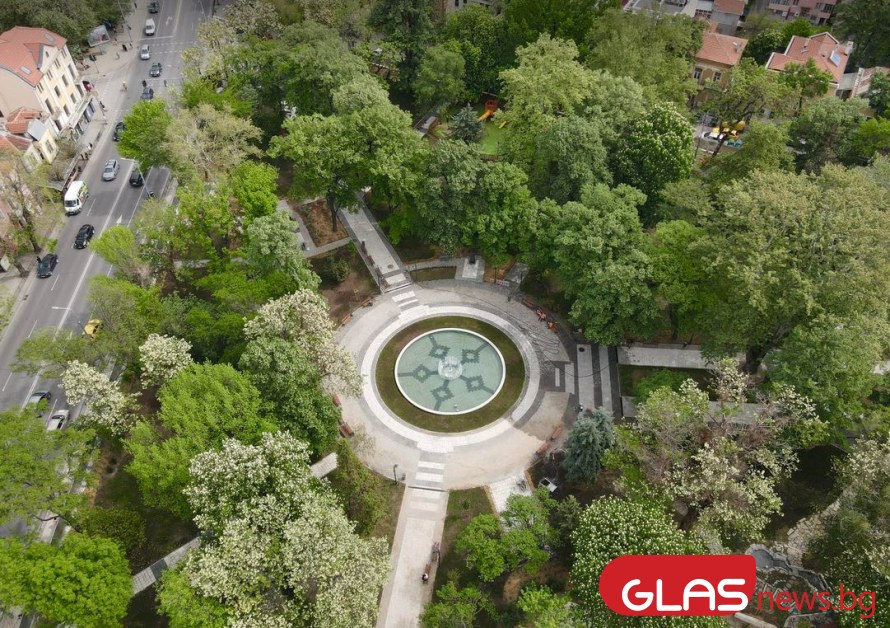 Градската градина на Пловдив блести с нова визия. Дни преди