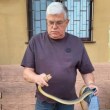 Застрашена змия пропълзя до блок, упаха директора на зоопарк СНИМКИ