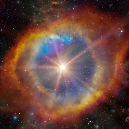 Рядко срещана звезда ще се взриви на разстояние три хиляди
