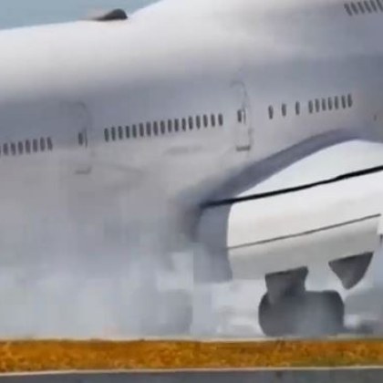 Самолет на Lufthansa направи неуспешен опит за кацане на международното