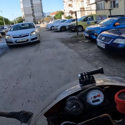 Моторист публикува видео съобщавайки за нередност с което си навлече
