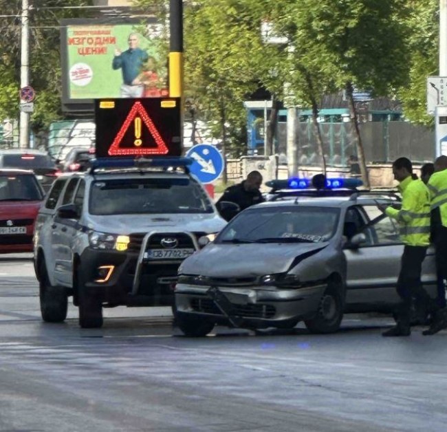 Опит за граждански арест след катастрофа в София