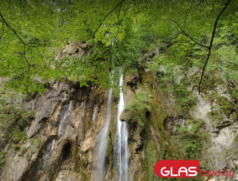 Прекрасен водопад очаква на едва 30 км от Пловдив СНИМКИ