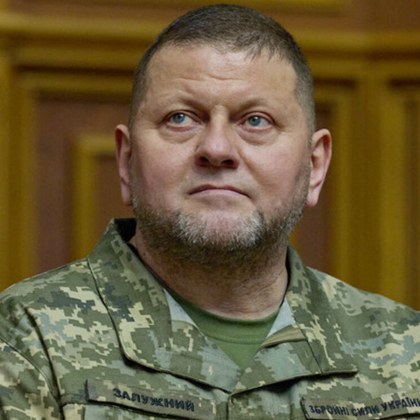 Бившият главнокомандващ на Въоръжените сили на Украйна Валерий Залужни който