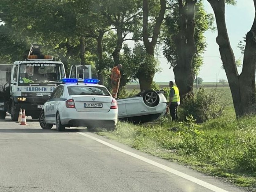 Сериозен пътен инцидент е станал на пътя Добрич - Варна