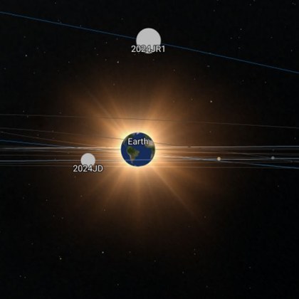 Във вторник 7 май според прогнозите на НАСА два астероида