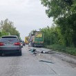 Катастрофа с камион край Търново СНИМКА