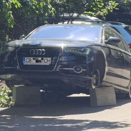 Поредна кражба от автомобил в София Четирите гуми на лек