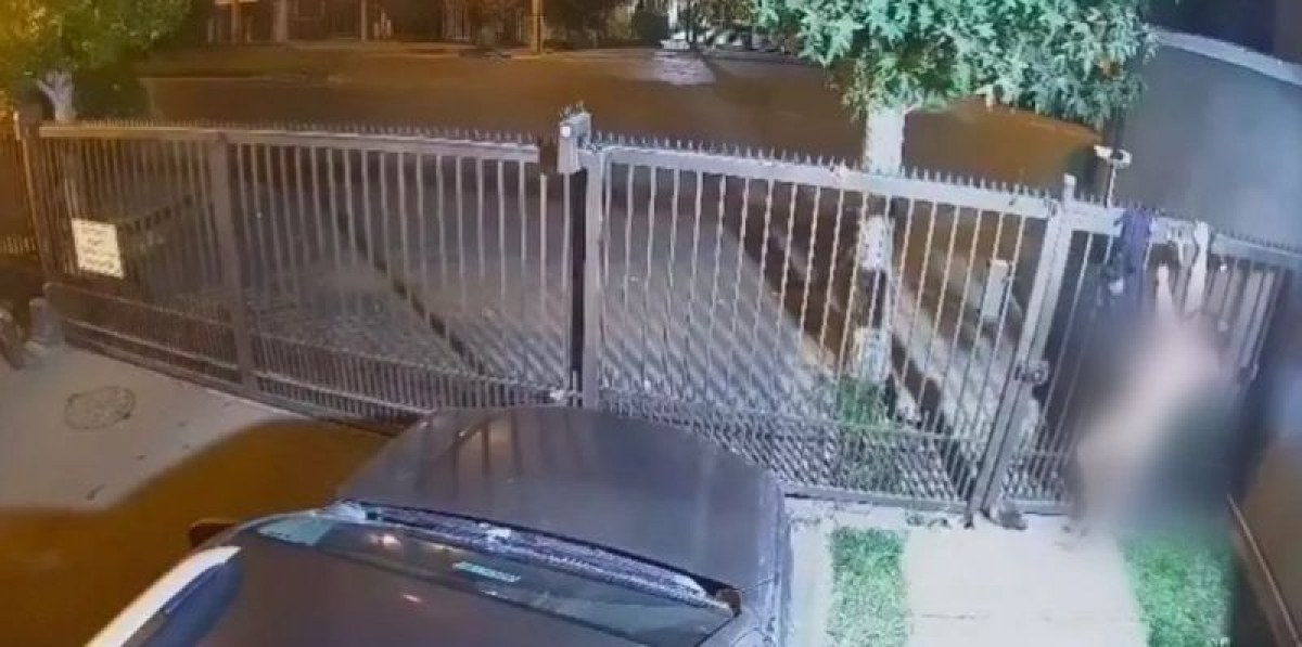 Хванаха крадла без гащи, след като панталонът й увисна на ограда СНИМКИ