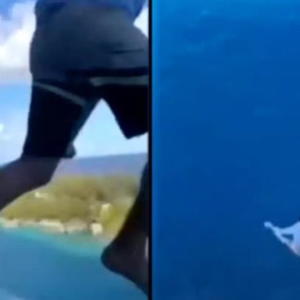 Американецът Ник Найдев скочи от 11 ия етаж на круизния кораб