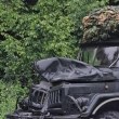 Брутален удар, паникьосани хора пищят! Военен камион удари бус в аварийната на „Тракия”