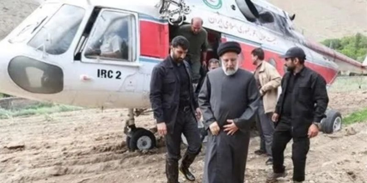 На 19 май следобед хеликоптер, превозващ иранския президент Ибрахим Раиси, се разби.