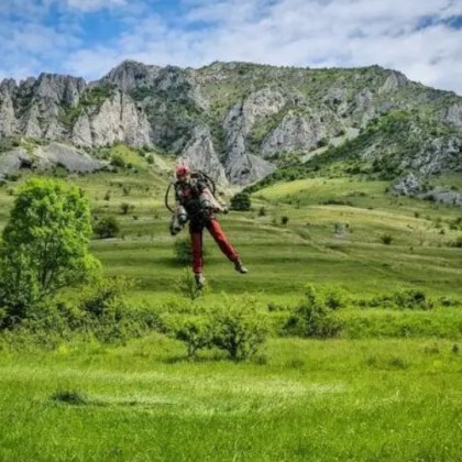 Планински спасители от окръг Алба в Трансилвания тестваха първата раница