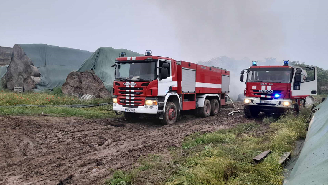 Огнеборци гасиха близо 20 часа голям пожар в Пазарджишко СНИМКИ