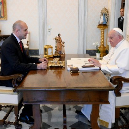 С Папа Франциск обсъдихме че най голямото предизвикателство пред човечеството в