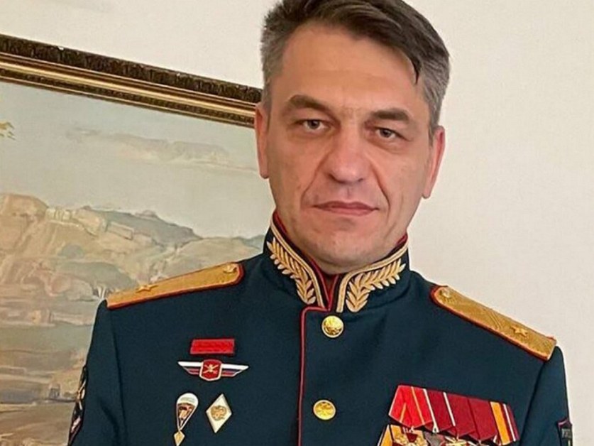 Командирът на 20-та гвардейска общовойскова Червенознаменна армия на руските въоръжени
