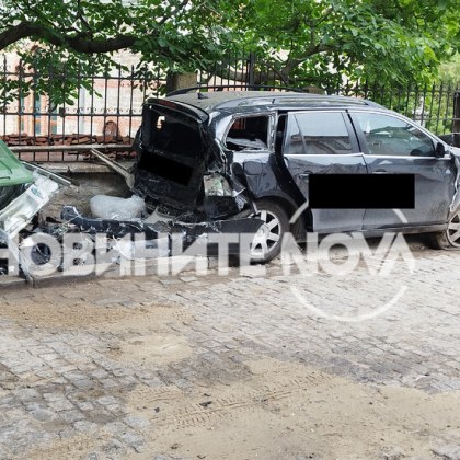 Гонка! Дрогиран помете 5 коли, спряха го с шипове СНИМКИ