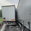 Четири камиона се блъснаха във Великотърновско СНИМКИ