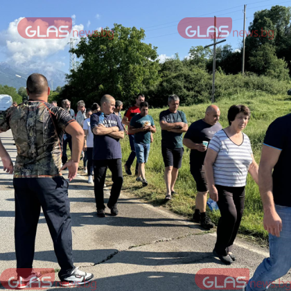 Втора блокада на Подбалканския път София Бургас в района на